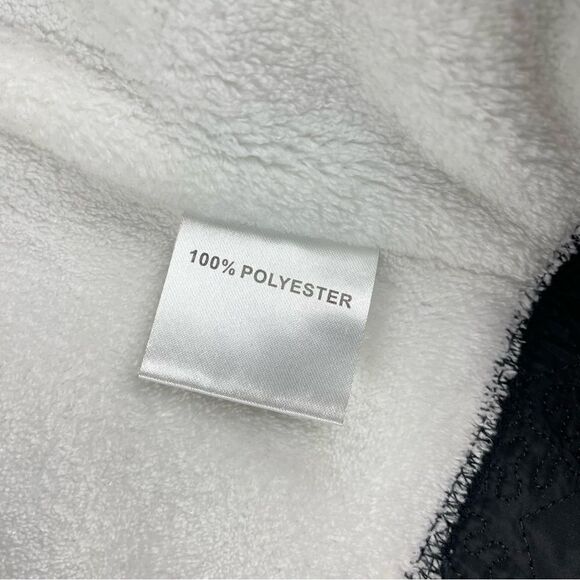 ALPS Black Quilted Fleece Lined Jacket Women’s Size Small EUC - Picture 9 of 9